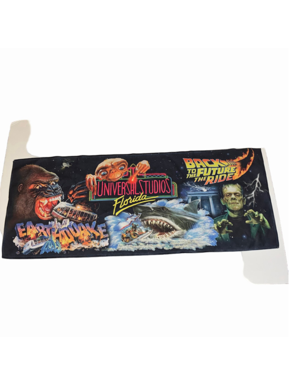 Universal Studios Florida Vintage Banner E.T., King Kong, Jaws, Back to Future